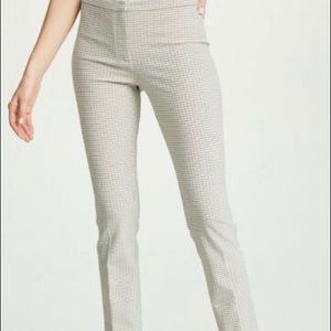 Theory Plaid skinny pant